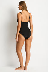 Eco Essentials Longline Tri One Piece / Sea Level