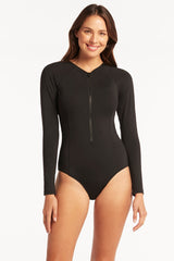 Eco Essentials Long Sleeve One Piece / Sea Level