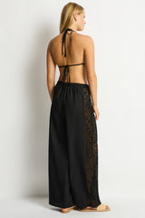 Shore Linen Panelled Beach Pant / Sea Level