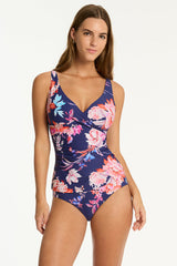 Indochine Cross Front Tankini / Sea Level