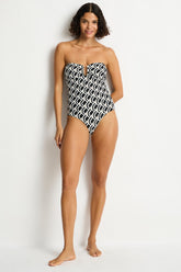 Costa U Bar Bandeau One Piece / Sea Level