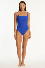 Spinnaker Square Neck One Piece / Sea Level