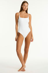 Spinnaker Square Neck One Piece / Sea Level