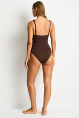 Essentials Edit Spliced One Piece / Sea Level