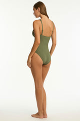 Eco Essentials Spliced One Piece / Sea Level