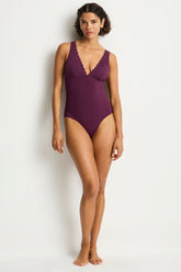 Scallop Longline Tri One Piece / Sea Level