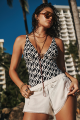 Costa Chain Link Longline One Piece / Sea Level