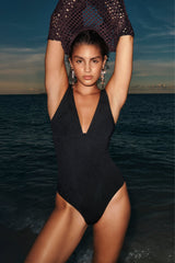 La Mer Longline Scoop Back One Piece / Sea Level
