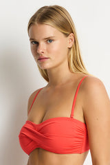 Essentials Edit Twist Bandeau / Sea Level