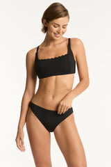 Scallop Square Neck Bralette / Sea Level