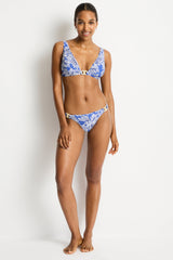 Palmera Chain Link Longline Tri Bra / Sea Level
