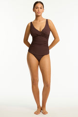 Spinnaker Cross Front Tankini / Sea Level