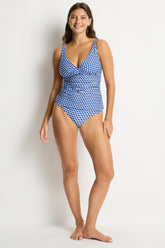 Solara Cross Front Tankini / Sea Level