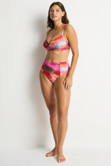 Cabo Panelled High Waist Pant / Sea Level