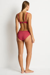 De Luxe Mid Bikini Pant / Sea Level