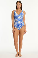 Somerset Cross Front Tankini / Sea Level