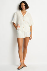 Shipwreck Bowling Shirt / Sea Level