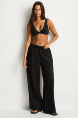 Shore Linen Palazzo Pant / Sea Level