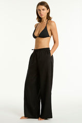 Tidal Linen Palazzo Pant / Sea Level