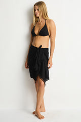 Salt Frayed Sarong / Sea Level