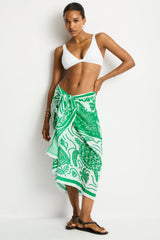 Jungle Lino Long Sarong / Sea Level