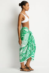 Jungle Lino Long Sarong / Sea Level
