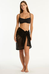 Castaway Mid Length Mesh Wrap / Sea Level