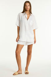 Resort Linen Aloha Shirt / Sea Level