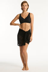 Eco Essentials Mid Length Mesh Wrap / Sea Level