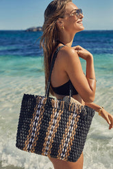 Straw Weave Beach Bag / Sea Level