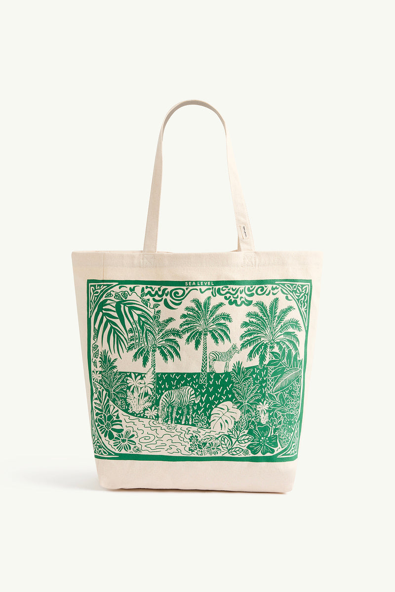 Jungle Beach Tote Bag / Sea Level