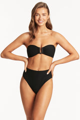 Honeycomb U Bar Bandeau / Sea Level