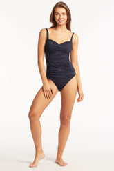 Eco Essentials Twist Front Tankini / Sea Level