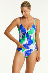 Sublime Tie Front DD/E Tankini / Sea Level