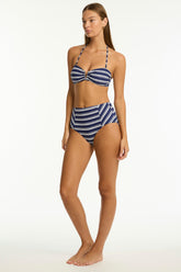 Biarritz Panelled High Waist Pant / Sea Level