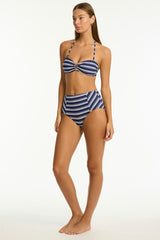 Biarritz Panelled High Waist Pant / Sea Level