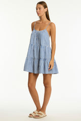 Boathouse Tie Back Short Sundress / Sea Level