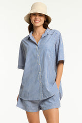 Boathouse Aloha Shirt / Sea Level