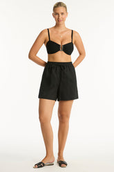 Tidal Linen Boardwalk Short / Sea Level
