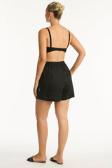 Tidal Linen Boardwalk Short / Sea Level