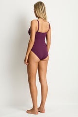 Scallop Square Neck Bralette One Piece / Sea Level
