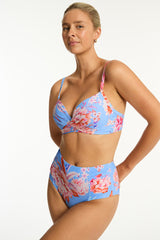 Indochine Cross Front Moulded Cup Bra / Sea Level