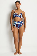 Rumba High Waist Gathered Side Pant / Sea Level