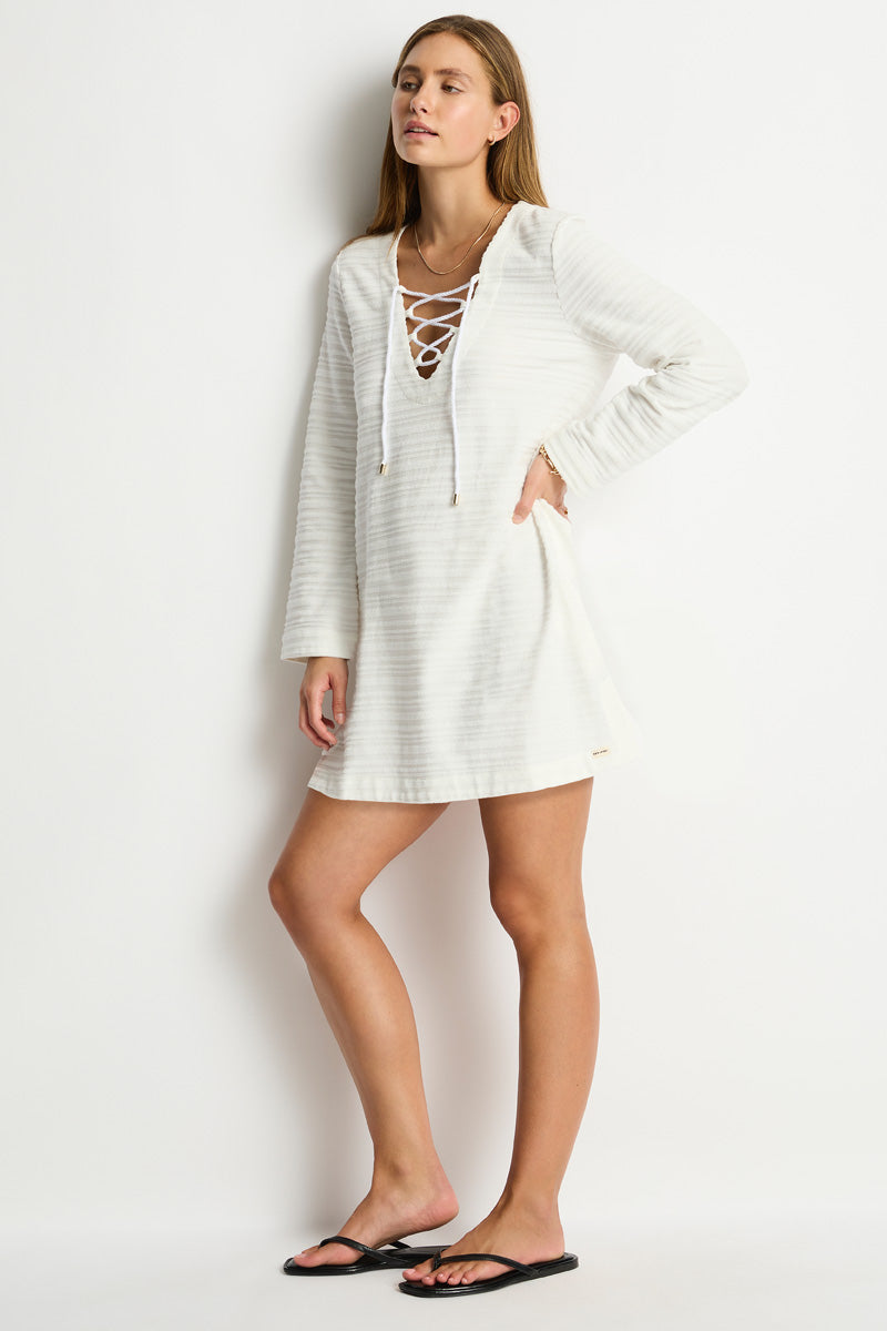 Horizon Lace Up Dress / Sea Level