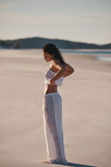 Shore Linen Panelled Beach Pant / Sea Level
