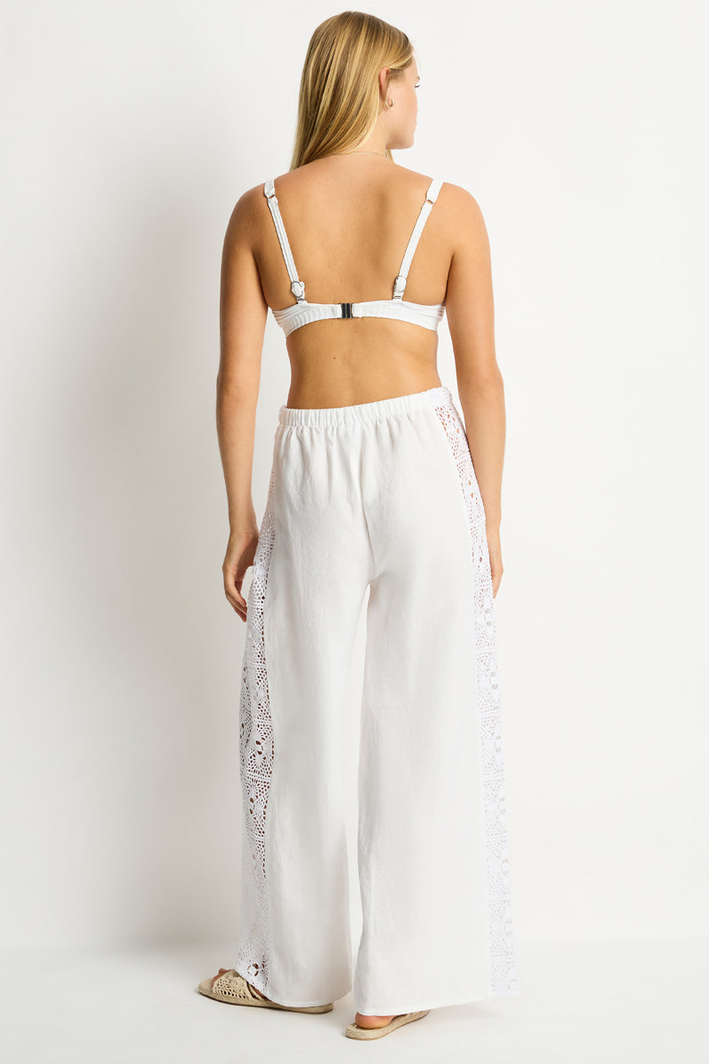 Shore Linen Panelled Beach Pant / Sea Level