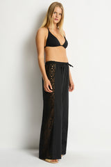 Shore Linen Panelled Beach Pant / Sea Level