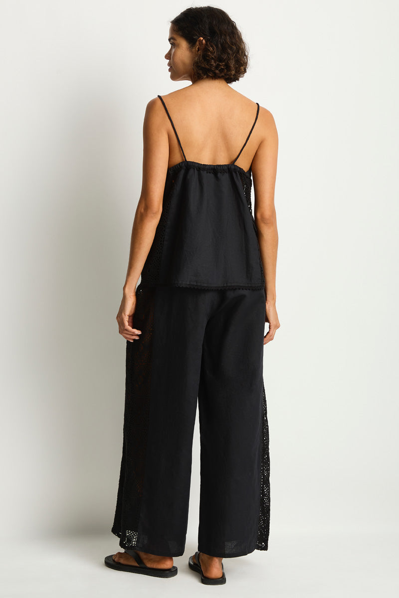 Shore Linen Panelled Beach Pant / Sea Level