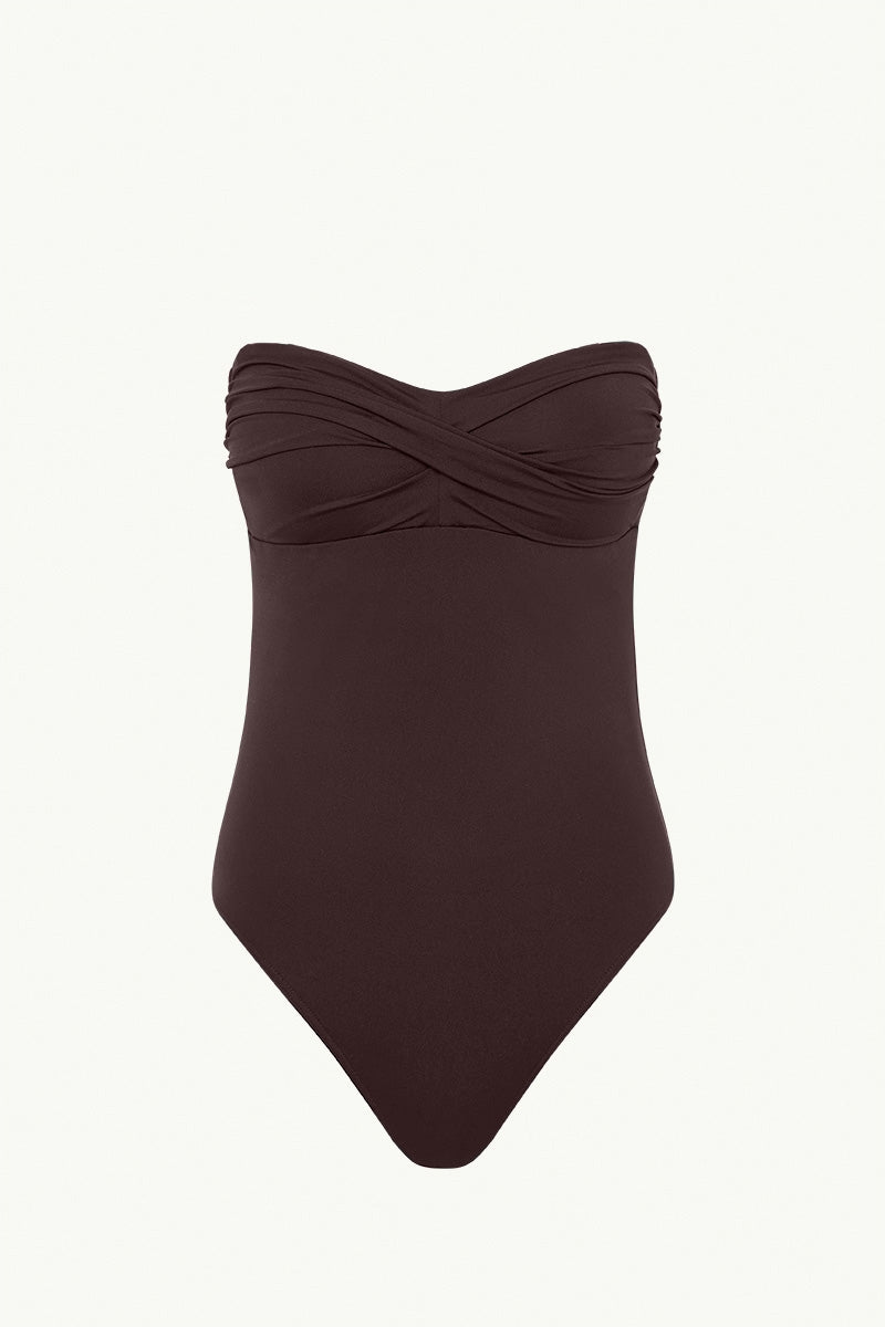 Essentials Edit Twist Bandeau One Piece / Sea Level