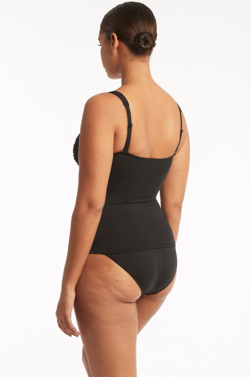 Eco Essentials Twist Front Tankini / Sea Level
